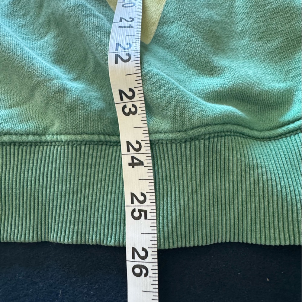 Green &Yellow FREE PEOPLE MOVEMENT Sweatshirt- soft comfy cozy/like NEW💚💛zoom in - Picture 3 of 12